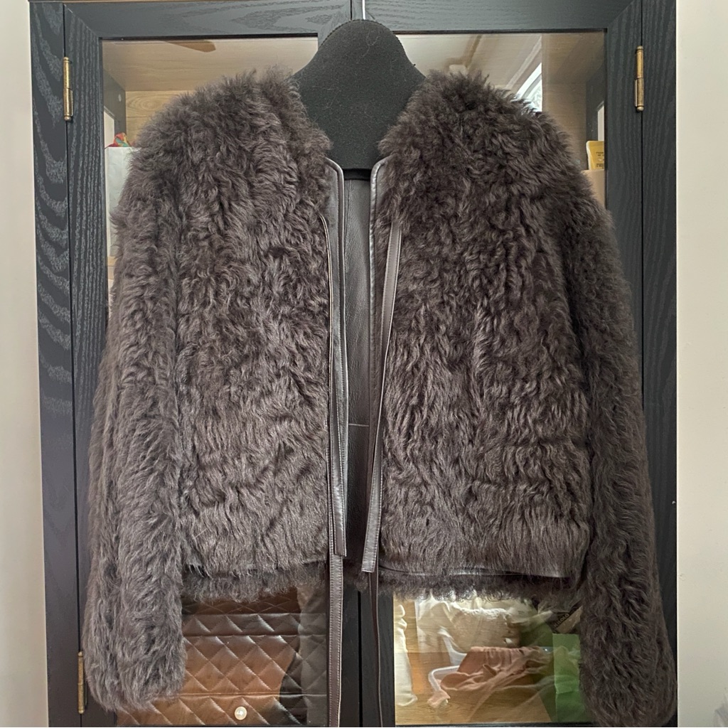 Toscana Shearling Fur Coat Xs/Small